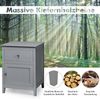 KOMFOTTEU Nachttisch Beistelltisch (2er Set), mit Schublade & Schrank, 48 x 38 x 63,5cm Bild 3