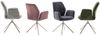 Armlehnstuhl >GREYTON< (2-er Set) in Anthrazit, Polyester - 61x91x63cm (BxHxT) Bild 3
