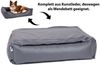 CopcoPet Tierbett Paco Hundebett Grau L - 90 x 70 cm Visco (orthopädisch) Bild 2