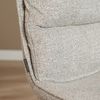 Bronx71 Barhocker Trevi Stoff offwhite/braun 68 cm Bild 5