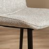 Bronx71 Barhocker Trevi Stoff offwhite/braun 68 cm Bild 4