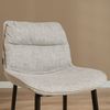 Bronx71 Barhocker Trevi Stoff offwhite/braun 68 cm Bild 3