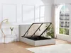 Vente-unique - HOPEYA Bett Stoff Grau - B 214 cm x H 111 cm x L 171 cm Bild 2