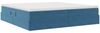 vidaXL Aufbewahrungsbett mit Matratze Dunkelblau 200 x 200 cm Samt 3370327 Bild 5