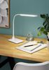 Eglo 96435 LED Tischleuchte LAROA H:32,5cm L:48cm Kunststoff weiß 4,2W 4000K mit Touchdimmer Bild 3