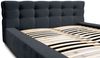 Polsterbett Doppelbett ANTONIO 180x200cm in Stoff Ditra Blau Bild 4