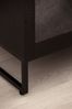 FineBuy Nachttisch aus Mango Massivholz mit Fronten in Steinoptik und 3 Schubladen – Design Nachtkonsole, Nachtschrank für Boxspringbett - Nachtkästchen 40x60x30 cm Bild 5