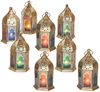 Orientalische Glas-Windlichter Nael Multifarbig 8er Set Bild 1