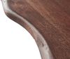 Esstisch Edge 200x100 Akazie Braun Metall Schmal schwarz Live-Edge Bild 5