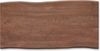 Esstisch Edge 200x100 Akazie Braun Metall Schmal schwarz Live-Edge Bild 4