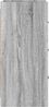 vidaXL Sideboard Grau Sonoma 40 x 36 x 80 cm Holzwerkstoff 8011064 Bild 5