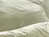 Irisette Easy Soft-Seersucker Bettwäsche 155x220 Melange grün weiß 8514-30 Bild 3