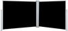 vidaXL Ausziehbare Seitenmarkise Schwarz 140 x 1000 cm 48484 Bild 2
