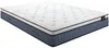 Vente-unique - VARNO Matratze Stoff Weiß - B 180 cm x H 23 cm x L 200 cm Bild 2