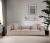 3-Sitzer-Sofa, 'Sora', 65 x 95 x 270, Sandbeige Bild 2