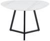 riess-ambiente Couchtisch MARVELOUS 90cm weiß/schwarz – Keramik, Metallgestell, Marmor-Design (Einzelartikel, 1-St), pflegeleichte Keramikplatte & stabiles Gestell – ideal für Wohnzimmer Bild 3