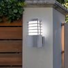 Wandleuchte, Edelstahl, H 23 cm, CHESTA Bild 2