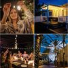 Athlix LED-Lichterkette LED-Lichterkette Lichterkette Led Außen IP44 Wetterfest Wasserdicht, Wasserdicht Glühbirnen Warmweiß, IP44 Wetterfest, G40 LED Bild 3