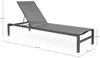 Gartenliege Ronoko 2er-Set Aluminium, modern verstellbar, anthrazit, stapelbar für Outdoor Bild 5