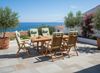 Outdoor Sitzkissen 6er Set JAVA AMANTEA PREMIUM 50 x 71 cm Grün Bild 3