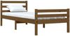 Massivholzbett Honigbraun 75x190 cm 2FT6 Small Single [814782] Bild 3