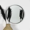Spinder DONNA 3 Spiegel: Minimalistischer Stahl Schwarz im skandinavischen Design Bild 4