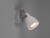 Retro Wandstrahler CONCRETE mit schwenkbarem Lampenschirm aus Beton Bild 3