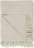 Wohndecke Decke Plaid Kuscheldecke Wohndecke Malva Creme 130x160 cm Ib Laursen, Ib Laursen Bild 2