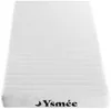 Vente-unique - STELO Mattress and bed base set MetallStoff Schwarz - B 90 cm88 cm3,8 cm x H 12 cm5 cm25 cm x L 190 cm188 cm3,8 cm Bild 4