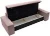 Vente-unique - Schlafsofa 4-Sitzer - Cord - Hellviolett - AMELIA Bild 5
