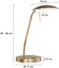 Steinhauer Tischleuchte Mexlite Eloi LED 1315BR Bronze Bild 3