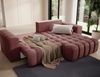 Eltap 'Bonett' Ecksofa mit Schlaffunktion, 92 x 175 x 250 cm, Rosa, Rechts Bild 5