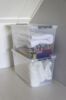 Sunware Aufbewahrungsbox Q-Line 150L transparent 80 x 50 x 48,4 cm Bild 3