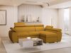 'Boston Mini Premium' Ecksofa, Cord, Gelb, 98 x 255 x 170 cm, Rechts Bild 2