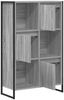 vidaXL Bücherregal Graues Sonoma 68 x 30 x 108.5 cm Holzwerkstoff 886543 Bild 5