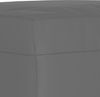 vidaXL Fußhocker Dunkelgrau 70x55x41 cm Mikrofasergewebe 349363 Bild 5