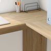 vidaXL Eck-Schreibtisch Sonoma-Eiche 140 x 113,5 x 75 cm Holzwerkstoff 869556 Bild 4