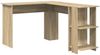 vidaXL Eck-Schreibtisch Sonoma-Eiche 140 x 113,5 x 75 cm Holzwerkstoff 869556 Bild 2