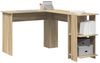 vidaXL Eck-Schreibtisch Sonoma-Eiche 140 x 113,5 x 75 cm Holzwerkstoff 869556 Bild 3