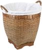 Rattan Wäschekorb Lea mit Henkel M Bild 2