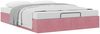vidaXL Ottoman-Bett ohne Matratze Rosa 140x200 cm Samt 3310972 Bild 5