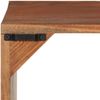 vidaXL Wandregal 40x30x40 cm Massivholz Akazie 340304 Bild 4