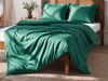 Bettwäsche-Set PARKROSE Baumwollsatin 150 x 200 cm Grün Bild 3