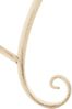 Gartenbank TODOR - Metall Beige 113x47x89 cm | Metallbank Garten 2 Seitzer Bank Terrasse Vintage Antik Gartenbank Bild 3