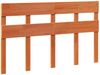 vidaXL Massivholzbett ohne Matratze Wachsbraun 160x200 Kiefernholz 3302302 Bild 5