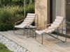 Lounge Set mit Tisch 2-Sitzer PASTO Metall Dunkelgrau Bild 3