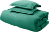 Bettwäsche-Set PARKROSE Baumwollsatin 200 x 200 cm Grün Bild 5