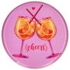 Giftcompany Tablett Dekotablett Love Trays Cheers Rosa (12,7cm) Bild 4