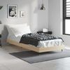vidaXL Bettgestell ohne Matratze Sonoma-Eiche 75x190 cm Holzwerkstoff 832208 Bild 3