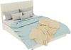 Modern Minimalist Upholstered Bed, 140x200 cm, Beige, Multi-Functional Bedroom Furniture with Soft and Comfortable Headboard, High-Profile Storage Base with Gas Lift Mechanism, Mattress Not Included. Bild 4